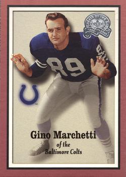 2000 Fleer Greats of the Game #43 Gino Marchetti Front