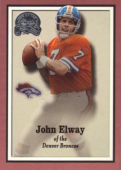 2000 Fleer Greats of the Game #50 John Elway Front