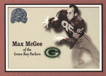 2000 Fleer Greats of the Game #90 Max McGee Front