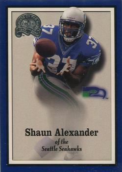 2000 Fleer Greats of the Game #108 Shaun Alexander Front