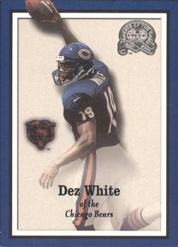 2000 Fleer Greats of the Game #112 Dez White Front