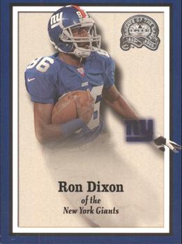2000 Fleer Greats of the Game #127 Ron Dixon Front