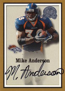 2000 Fleer Greats of the Game #134 Mike Anderson Front