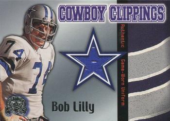 2000 Fleer Greats of the Game - Cowboys Clippings #NNO Bob Lilly Front