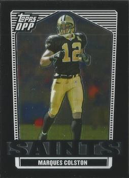 2007 Topps Draft Picks & Prospects - Chrome Black #59 Marques Colston Front