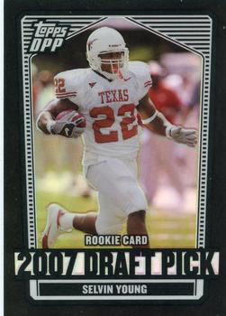 2007 Topps Draft Picks & Prospects - Chrome Black Refractors #146 Selvin Young Front