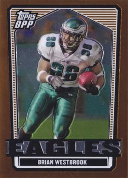 2007 Topps Draft Picks & Prospects - Chrome Bronze #28 Brian Westbrook Front