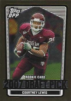 2007 Topps Draft Picks & Prospects - Chrome Bronze #147 Courtney Lewis Front
