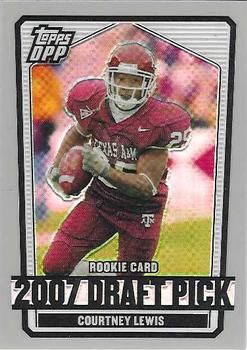 2007 Topps Draft Picks & Prospects - Chrome Silver Refractors #147 Courtney Lewis Front