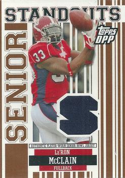 2007 Topps Draft Picks & Prospects - Senior Standout Jersey #SS-LM Le'Ron McClain Front