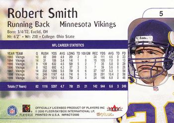 2000 Impact #5 Robert Smith Back