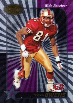 2000 Leaf Certified #80 Terrell Owens Front