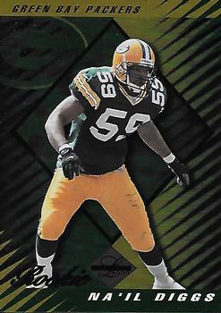 2000 Leaf Limited #254 Na'il Diggs Front
