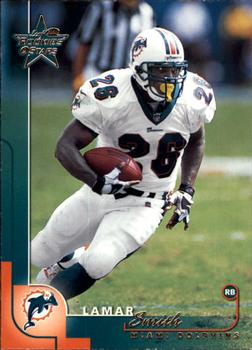 2000 Leaf Rookies & Stars #10 Lamar Smith Front