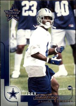 2000 Leaf Rookies & Stars #25 Joey Galloway Front
