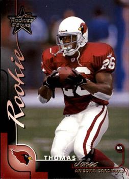 2000 Leaf Rookies & Stars #101 Thomas Jones Front