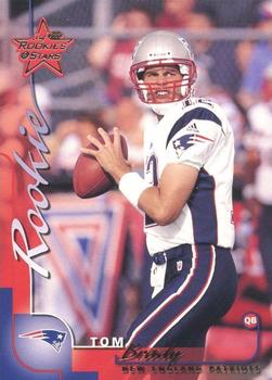 2000 Leaf Rookies & Stars #134 Tom Brady Front