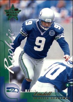 2000 Leaf Rookies & Stars #222 Rian Lindell Front