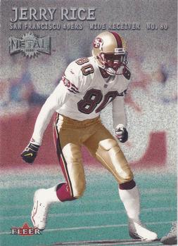 2000 Metal #111 Jerry Rice Front
