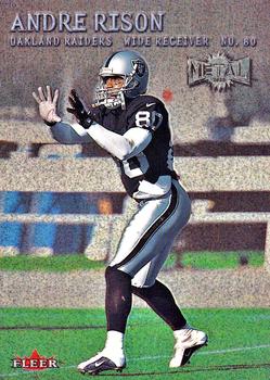 2000 Metal #172 Andre Rison Front