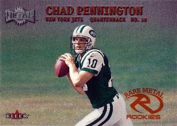 2000 Metal #277 Chad Pennington Front