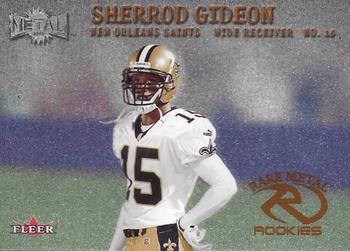 2000 Metal #282 Sherrod Gideon Front