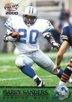 2000 Pacific #133 Barry Sanders Front