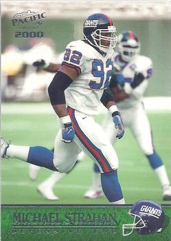 2000 Pacific #250 Michael Strahan Front