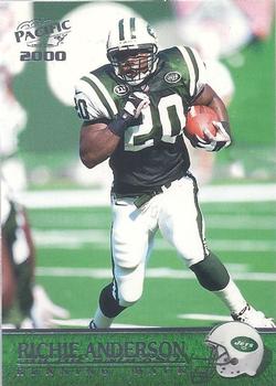 2000 Pacific #254 Richie Anderson Front
