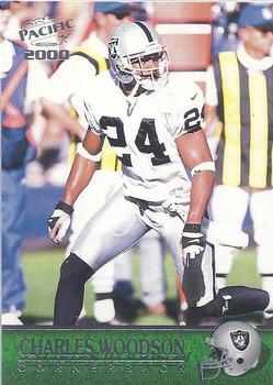 2000 Pacific #281 Charles Woodson Front