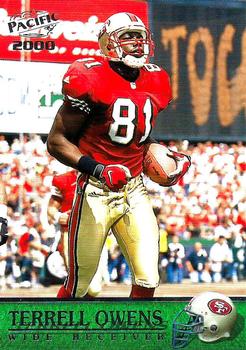 2000 Pacific #341 Terrell Owens Front