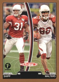 2007 Topps Total - 1st Edition Copper #2 Marcel Shipp / Troy Walters Front
