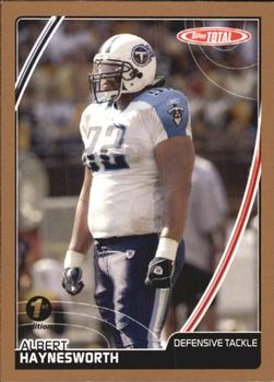 2007 Topps Total - 1st Edition Copper #5 Albert Haynesworth Front