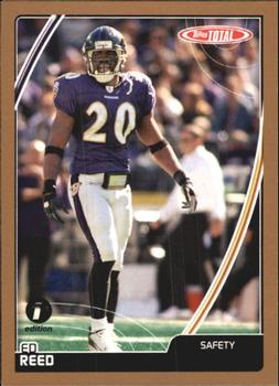 2007 Topps Total - 1st Edition Copper #17 Ed Reed Front