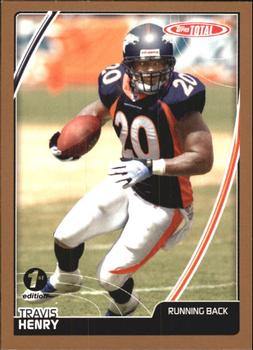 2007 Topps Total - 1st Edition Copper #28 Travis Henry Front