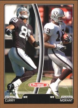 2007 Topps Total - 1st Edition Copper #62 Johnnie Morant / Ronald Curry Front