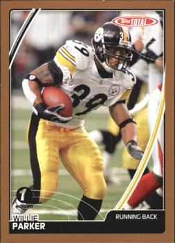 2007 Topps Total - 1st Edition Copper #70 Willie Parker Front