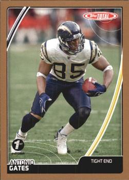 2007 Topps Total - 1st Edition Copper #77 Antonio Gates Front