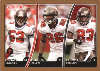 2007 Topps Total - 1st Edition Copper #84 Jermaine Phillips / Will Allen / Shelton Quarles Front