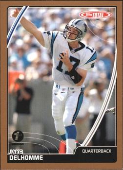 2007 Topps Total - 1st Edition Copper #100 Jake Delhomme Front