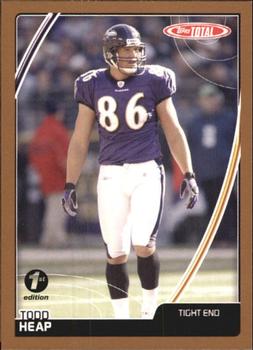 2007 Topps Total - 1st Edition Copper #103 Todd Heap Front