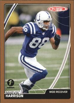 2007 Topps Total - 1st Edition Copper #128 Marvin Harrison Front