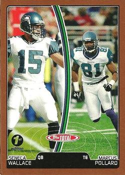 2007 Topps Total - 1st Edition Copper #165 Marcus Pollard / Seneca Wallace Front