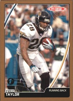 2007 Topps Total - 1st Edition Copper #219 Fred Taylor Front