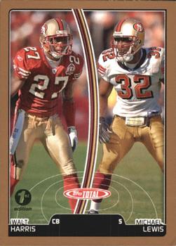 2007 Topps Total - 1st Edition Copper #252 Walt Harris / Michael Lewis Front
