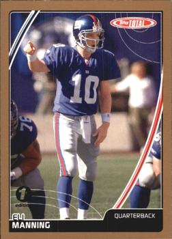 2007 Topps Total - 1st Edition Copper #321 Eli Manning Front