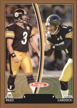 2007 Topps Total - 1st Edition Copper #331 Chris Gardocki / Jeff Reed Front