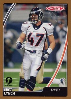 2007 Topps Total - 1st Edition Copper #390 John Lynch Front