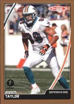 2007 Topps Total - 1st Edition Copper #397 Jason Taylor Front