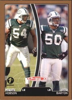 2007 Topps Total - 1st Edition Copper #411 Victor Hobson / Eric Barton Front